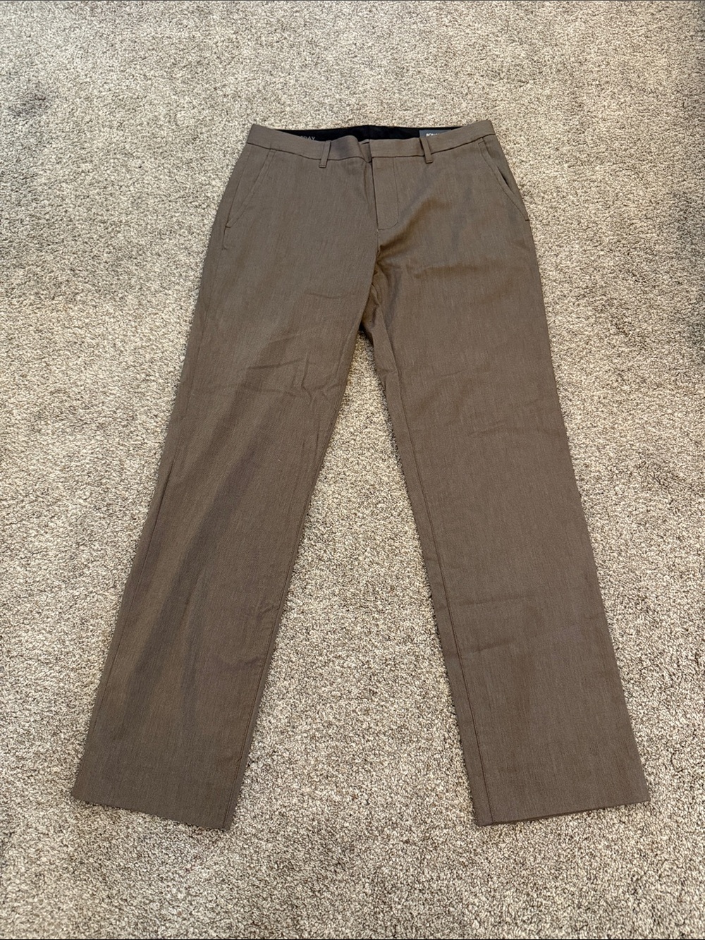 Bonobos Men's Brown Thursday Straight Dress Pants 32/34
